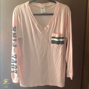 VS Pink Long Sleeve Shirt